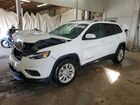 2020 Jeep Cherokee Latitude White vin: 1C4PJLCB7LD648779