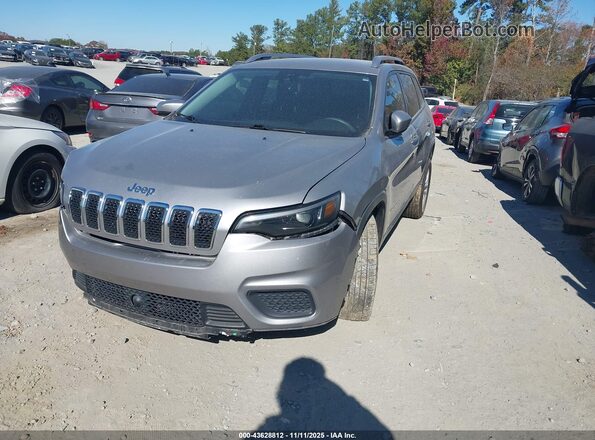 1C4PJLCB7MD134366 2021 JEEP CHEROKEE Silver Przód lewy