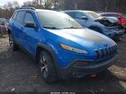 2018 Jeep Cherokee Trailhawk 4x4 Blue vin: 1C4PJMBX7JD513043