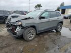 2022 Jeep Cherokee Trailhawk Серый vin: 1C4PJMBX9ND547670