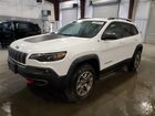 2020 Jeep Cherokee Trailhawk White vin: 1C4PJMBXXLD643417