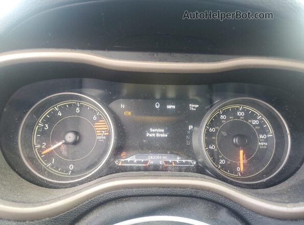 1C4PJMDB0JD570346 2018 JEEP CHEROKEE Серый Вид щитка приборов
