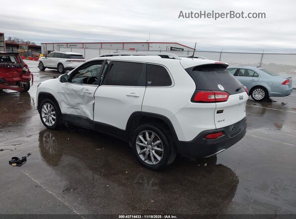 1C4PJMDB5JD562548 2018 JEEP CHEROKEE White Trasero izquierdo