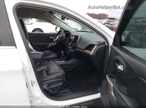 1C4PJMDB5JD562548 2018 JEEP CHEROKEE White Vista interior delantera