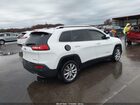 2018 Jeep Cherokee Limited 4x4 White vin: 1C4PJMDB5JD562548