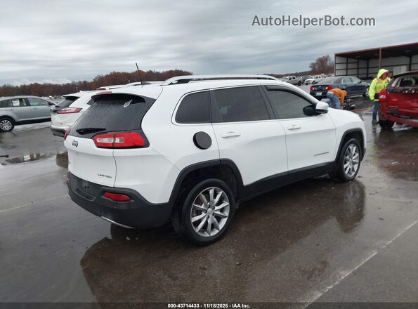 1C4PJMDB5JD562548 2018 JEEP CHEROKEE White Trasero derecho