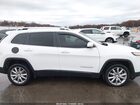 2018 Jeep Cherokee Limited 4x4 White vin: 1C4PJMDB5JD562548