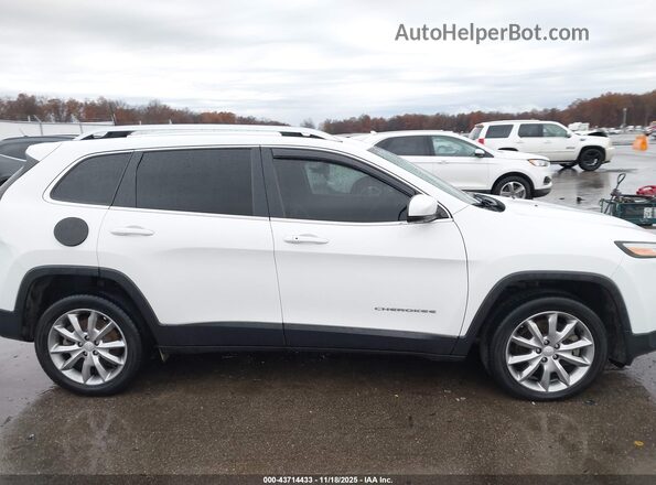 1C4PJMDB5JD562548 2018 JEEP CHEROKEE White Vista interior trasera