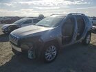 2016 Jeep Cherokee Limited Silver vin: 1C4PJMDS7GW213999