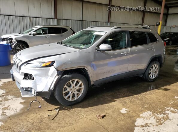 1C4PJMLB3JD530148 2018 JEEP CHEROKEE Серебряный Передняя левая четверть