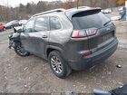 2021 Jeep Cherokee Latitude Lux 4x4 Gray vin: 1C4PJMMX0MD174370