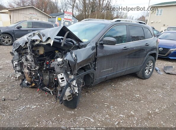 1C4PJMMX0MD174370 2021 JEEP CHEROKEE Gray Przód lewy