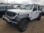 2024 Jeep Wrangler Sport White vin: 1C4PJXDG9RW210344