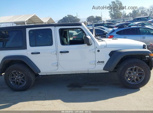 1C4PJXDN1SW555534 2025 JEEP WRANGLER White Вид задньої частини салону