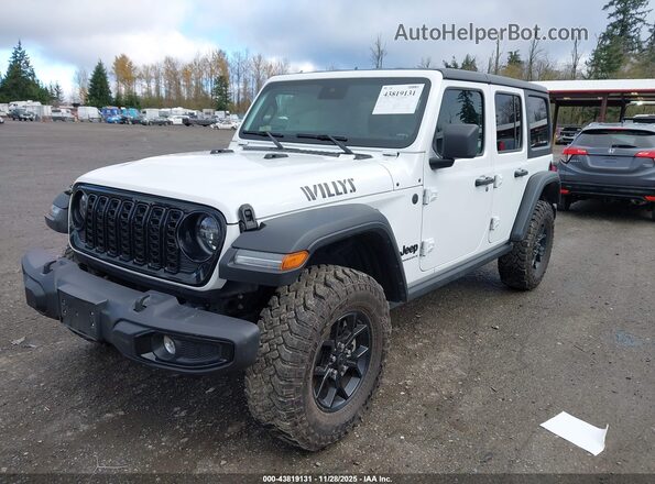 1C4PJXDN4SW576832 2025 JEEP WRANGLER White Передня ліва чверть