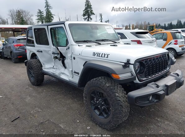 1C4PJXDN4SW576832 2025 JEEP WRANGLER White Передня права чверть