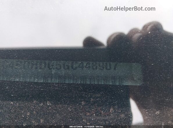 1C4RDHDG5GC448907 2016 DODGE DURANGO Burgundy Engine compartment view