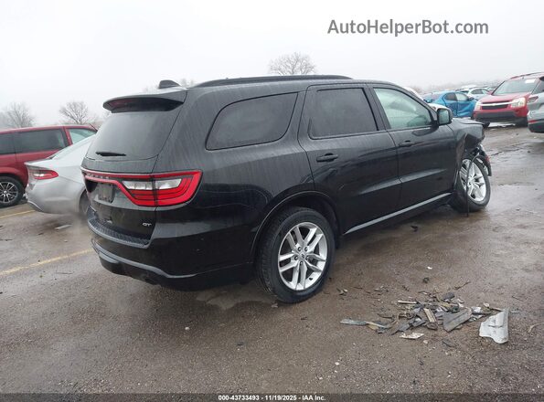 1C4RDJDG0SC518409 2025 DODGE DURANGO Черный Задняя правая четверть