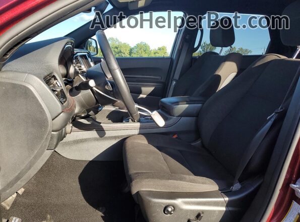 1C4RDJDG1RC217531 2024 DODGE DURANGO Бордовый Вид салона спереди