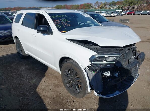 1C4RDJDG3PC688237 2023 DODGE DURANGO Белый Передняя правая четверть