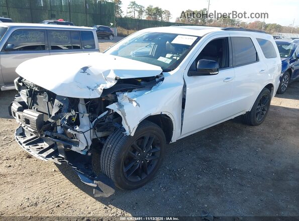 1C4RDJDG3PC688237 2023 DODGE DURANGO Белый Передняя левая четверть