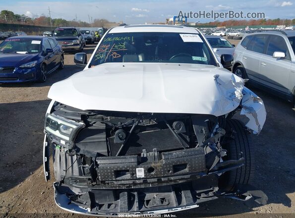 1C4RDJDG3PC688237 2023 DODGE DURANGO Белый Вид щитка приборов