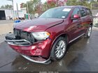 2016 Dodge Durango Limited Бордовый vin: 1C4RDJDG7GC397935