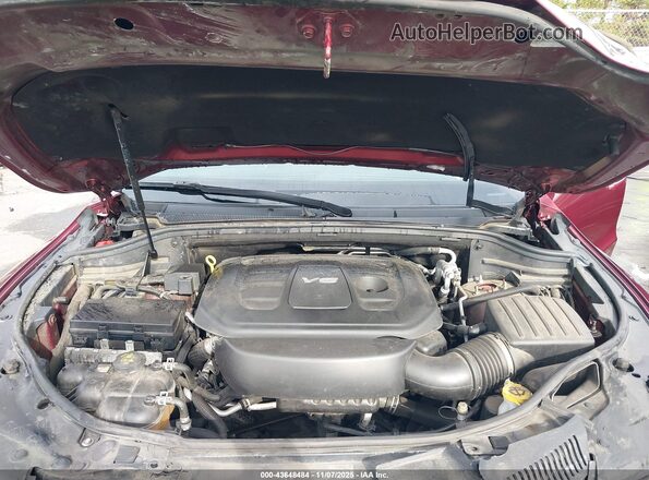 1C4RDJDG7GC397935 2016 DODGE DURANGO Бордовый Вид сзади