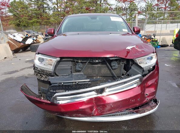 1C4RDJDG7GC397935 2016 DODGE DURANGO Бордовый Вид спереди