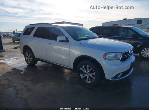 1C4RDJDG7GC486470 2016 DODGE DURANGO White Front right