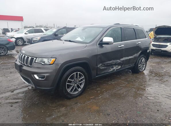 1C4RJEBG4LC266121 2020 JEEP GRAND CHEROKEE Серый Передняя левая четверть