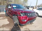 2021 Jeep Grand Cherokee Limited 4x4 Red vin: 1C4RJFBG0MC588908