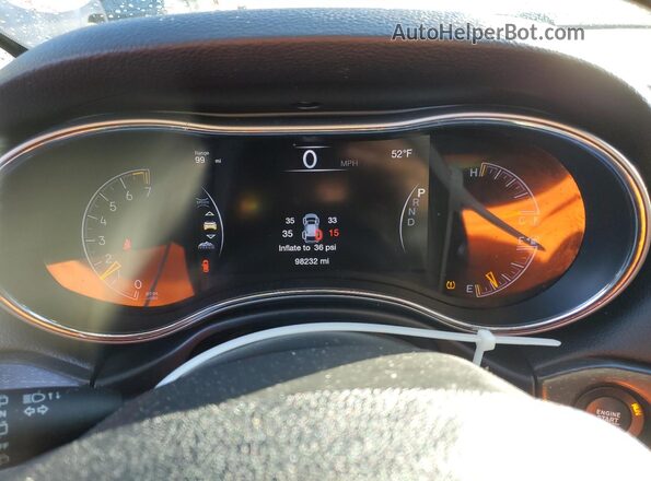 1C4RJFBG2JC252009 2018 JEEP GRAND White Vista del cuadro de instrumentos