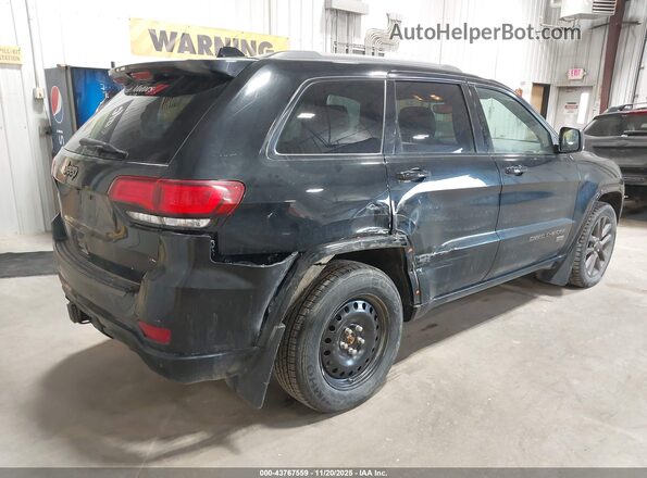 1C4RJFBG9HC718643 2017 JEEP GRAND CHEROKEE Черный Задняя правая четверть