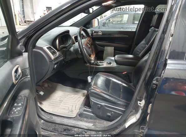 1C4RJFBG9HC718643 2017 JEEP GRAND CHEROKEE Черный Вид салона спереди