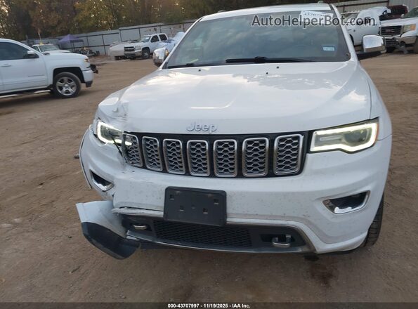1C4RJFCG5HC655443 2017 JEEP GRAND CHEROKEE Белый Вид щитка приборов
