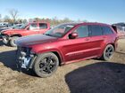 2020 Jeep Grand Cherokee Overland Red vin: 1C4RJFCT5LC137208