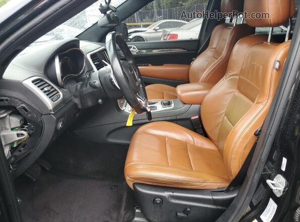 1C4RJFDJ4GC324829 2016 JEEP GRAND Черный Вид салона спереди