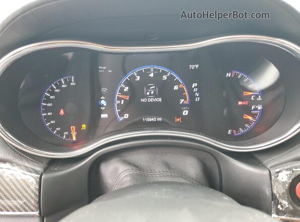 1C4RJFDJ4GC324829 2016 JEEP GRAND Черный Вид щитка приборов