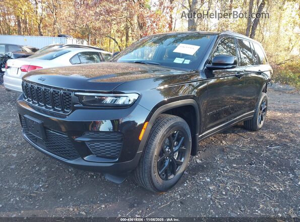1C4RJHAG1SC340645 2025 JEEP GRAND CHEROKEE Черный Передняя левая четверть