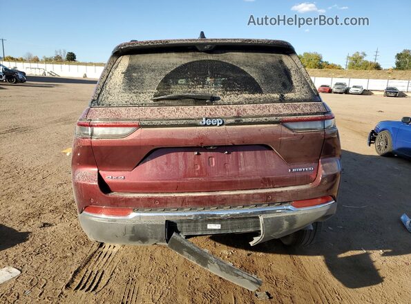 1C4RJHBG8PC511011 2023 JEEP GRAND Burgundy Rear view
