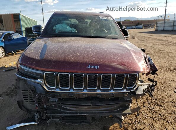 1C4RJHBG8PC511011 2023 JEEP GRAND Burgundy Front view