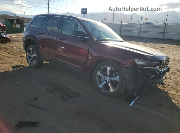 1C4RJHBG8PC511011 2023 JEEP GRAND Burgundy Front right