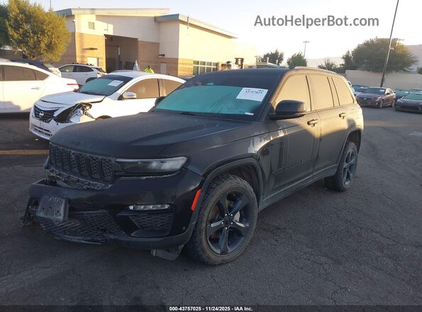 1C4RJHBG9PC500759 2023 JEEP GRAND CHEROKEE Черный Передняя левая четверть