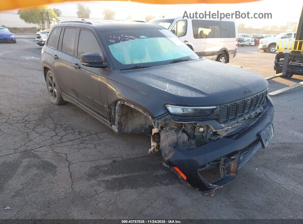 1C4RJHBG9PC500759 2023 JEEP GRAND CHEROKEE Черный Передняя правая четверть