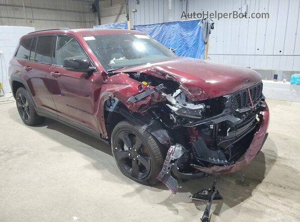 1C4RJHBGXSC330517 2025 JEEP GRAND Burgundy Front right
