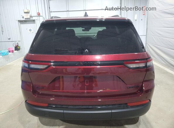 1C4RJHBGXSC330517 2025 JEEP GRAND Burgundy Rear view