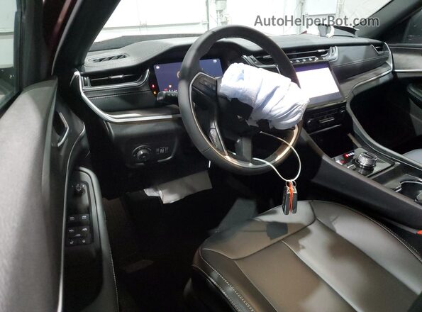 1C4RJHBGXSC330517 2025 JEEP GRAND Burgundy Dashboard view