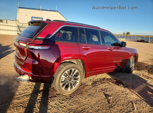 1C4RJHDG6PC511456 2023 JEEP GRAND Красный Задняя правая четверть