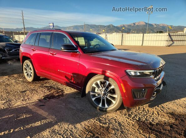1C4RJHDG6PC511456 2023 JEEP GRAND Красный Передняя правая четверть